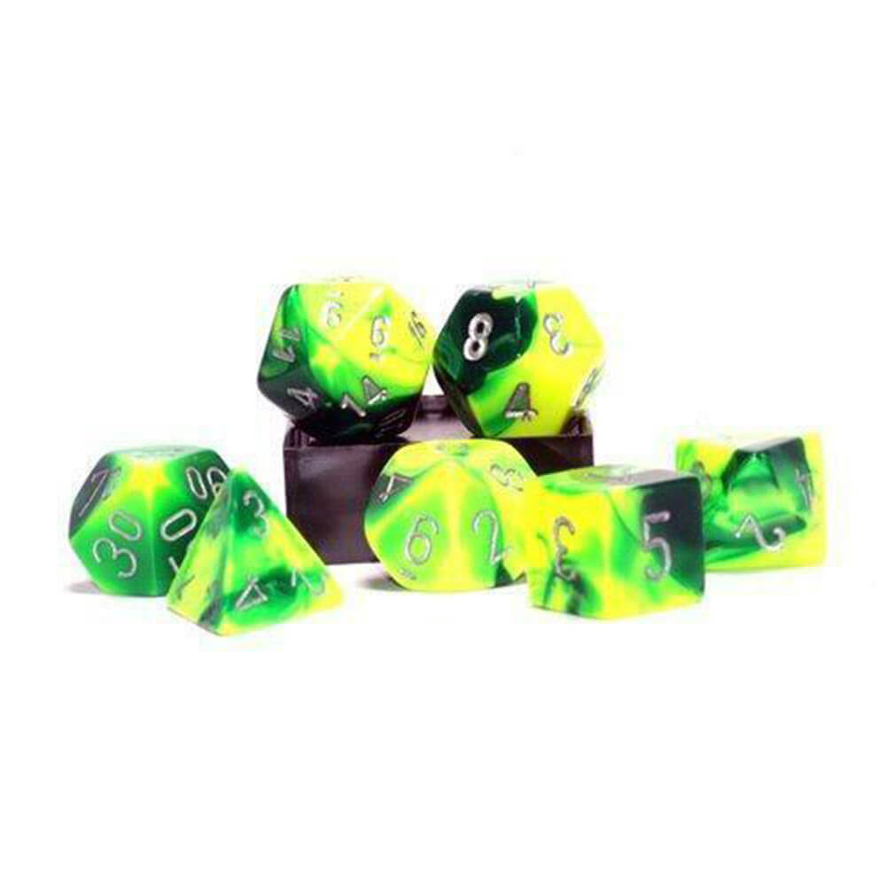 D7 Die Set Dice Gemini Poly (7 terninger)