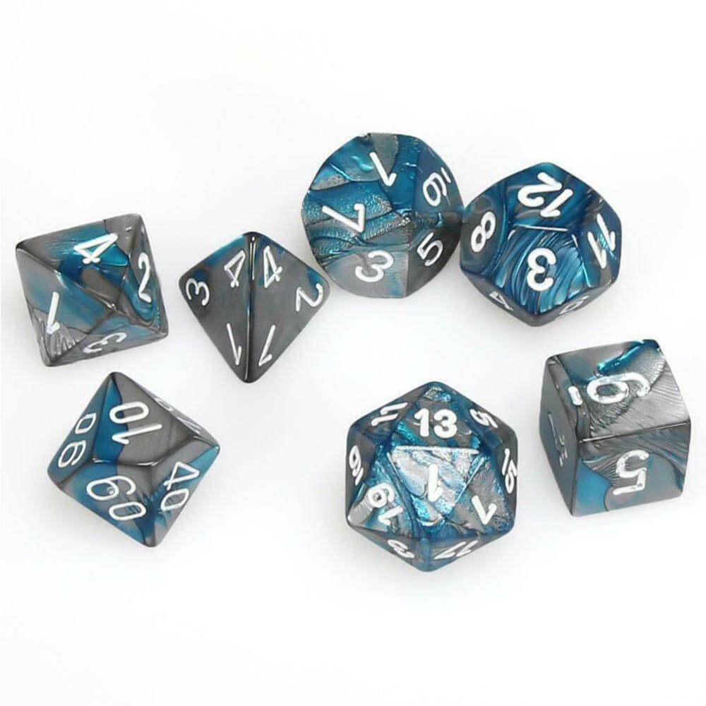 D7 Definir Dice Gemini Poly (7 Dados)