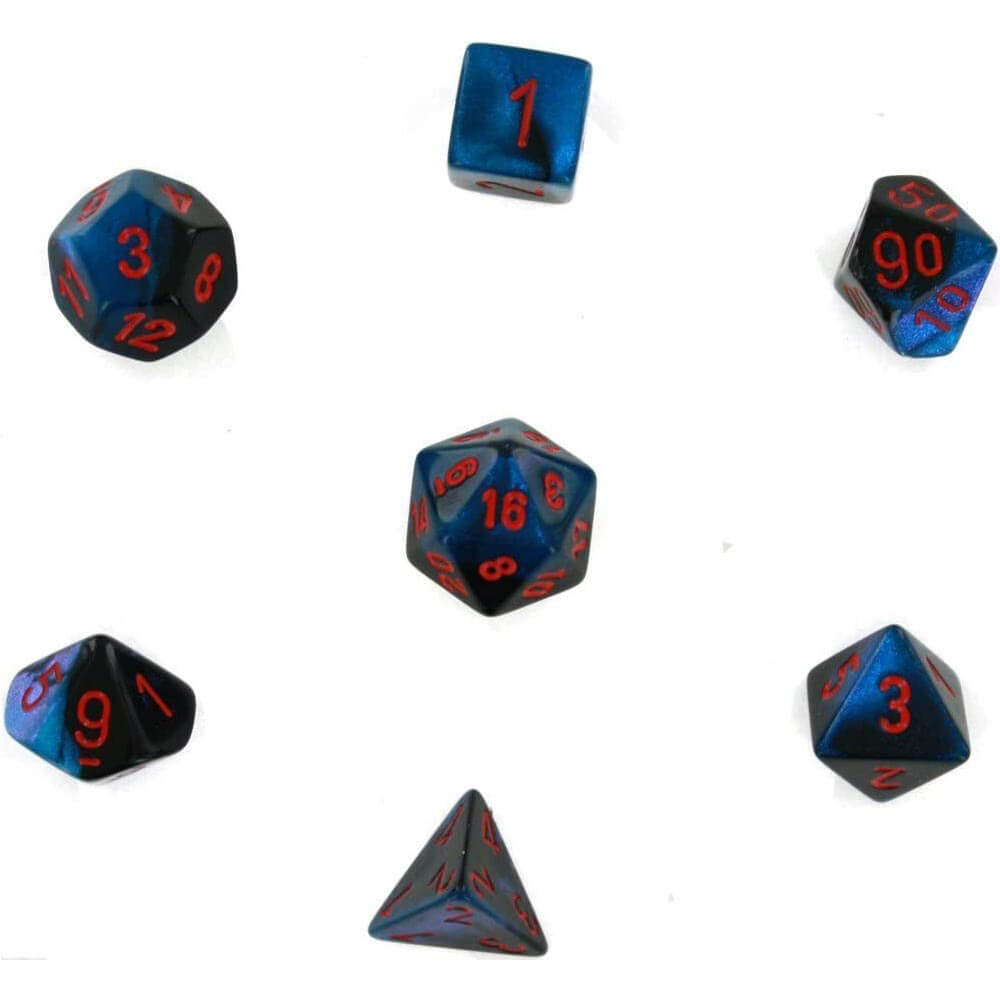 D7 Die Set Dice Gemini Poly (7 dés)