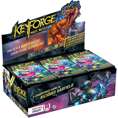 KeyForge: Mass Mutation Archon Display Deck (12 decks)