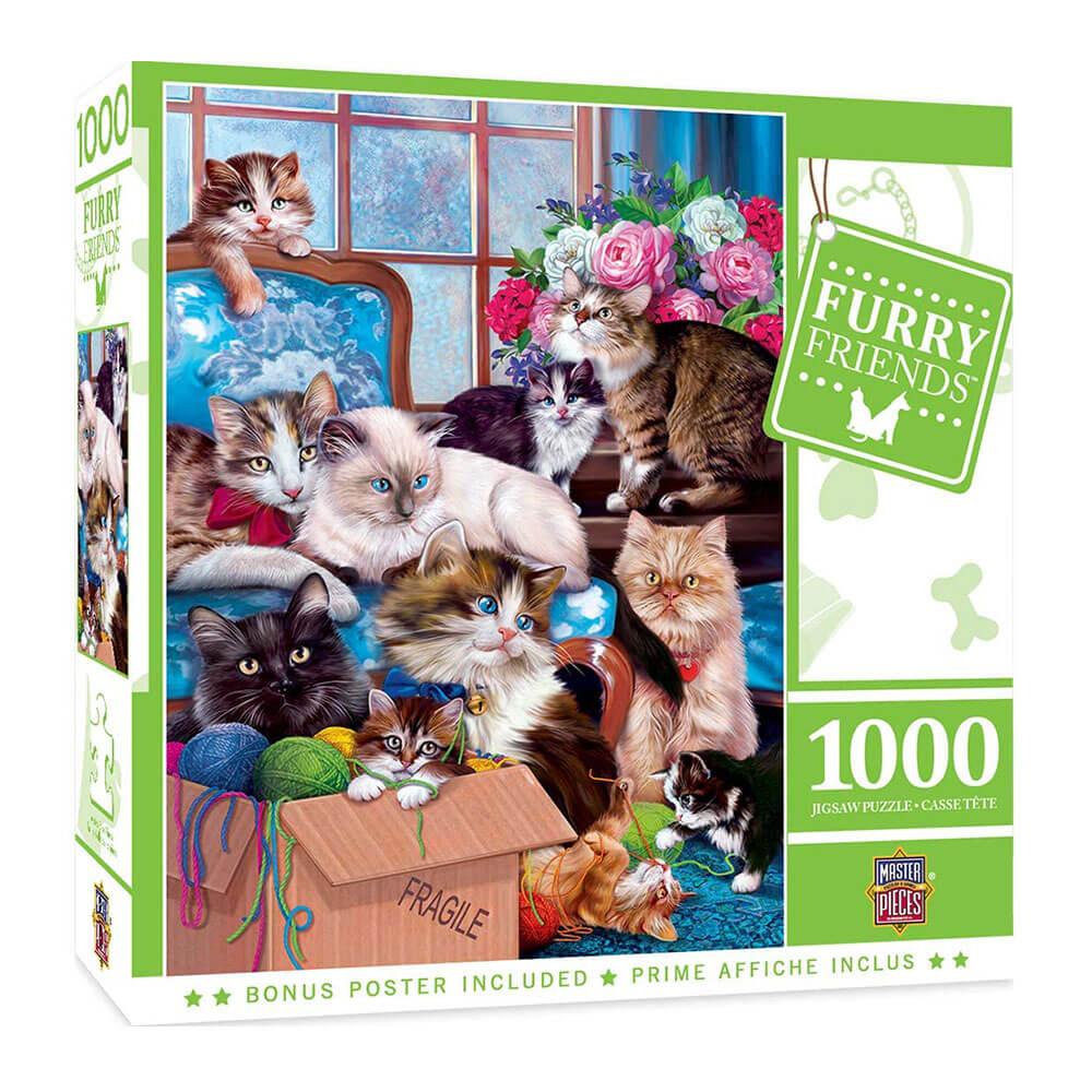 MP Furry Friends Puzzle (1000 Teile)