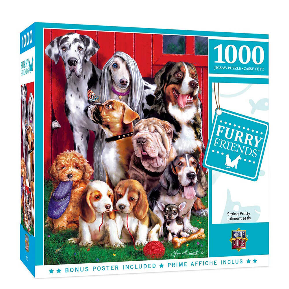 MP Furry Friends Puzzle (1000 pcs)