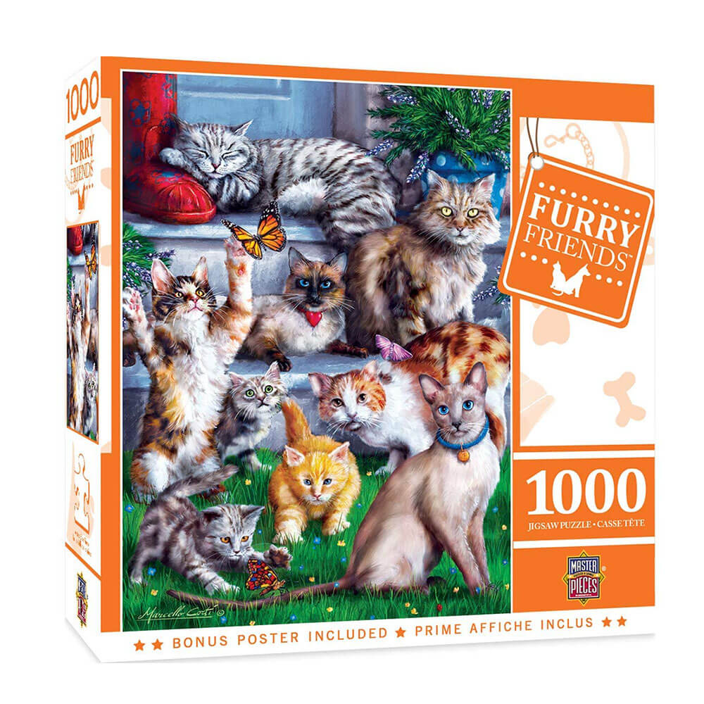 MP Furry Friends Puzzle (1000 stk)