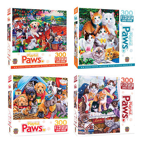 MP Playful Paws EZ Grip Puzzle (300s)