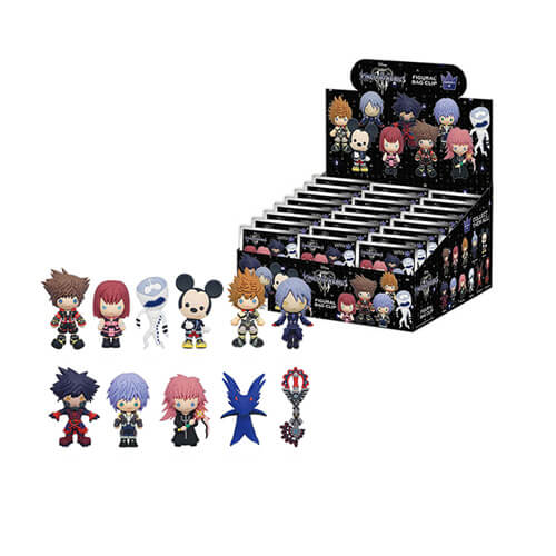 Keyring 3D Blind Bag Kingdom Hearts (24 Pk)