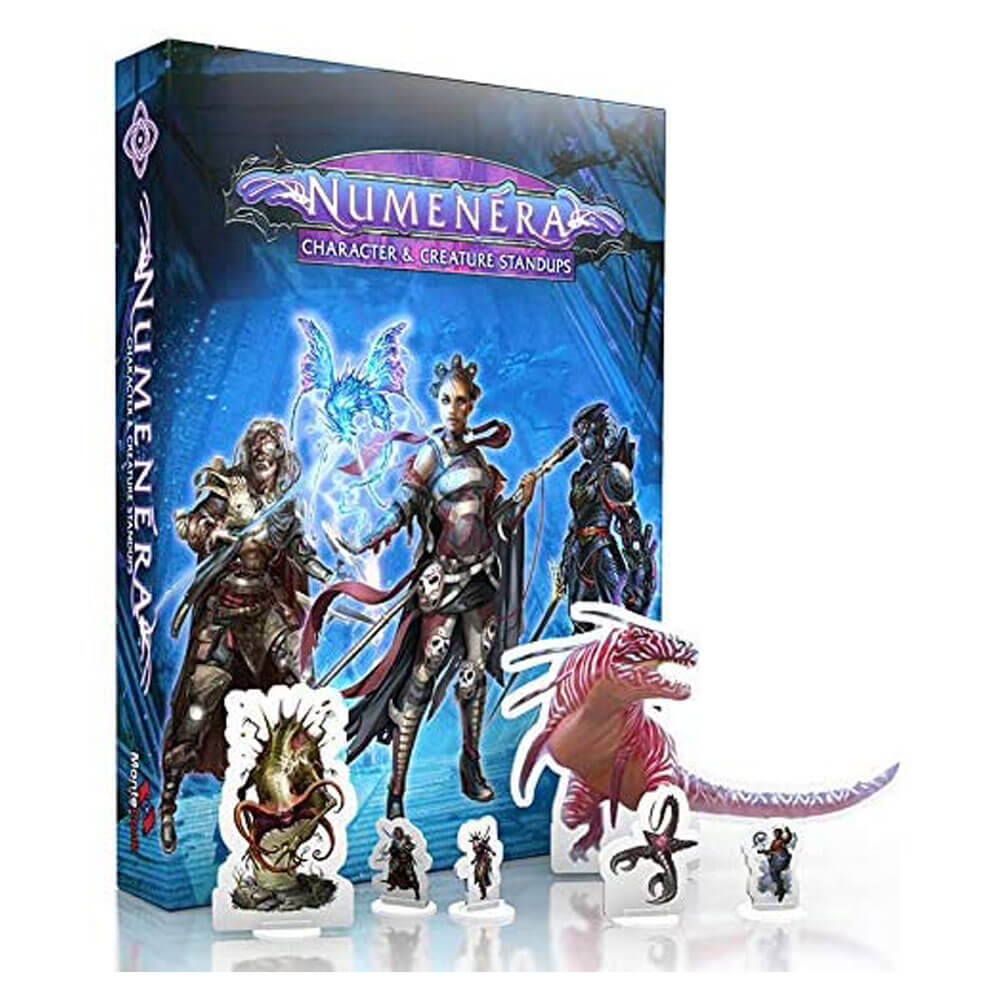 Numenera Role Play Game Character & Creature Standups