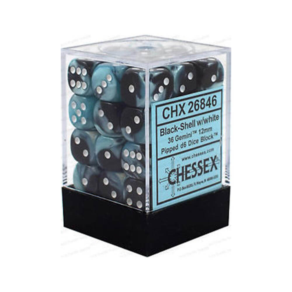 D6 DICE Gemini 12mm (36 dados)