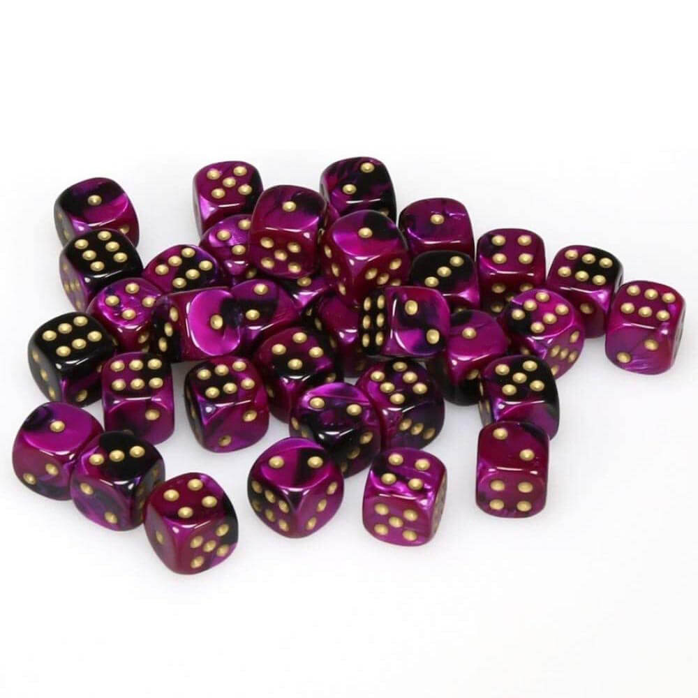 D6 DICE GEMINI 12MM (36 DICE)