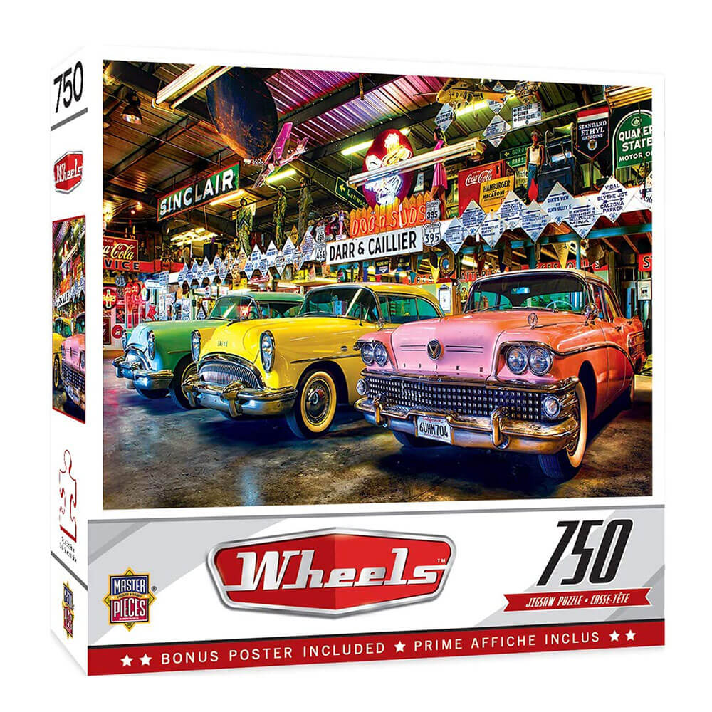 MP Wheels Puzzle (750 PC)