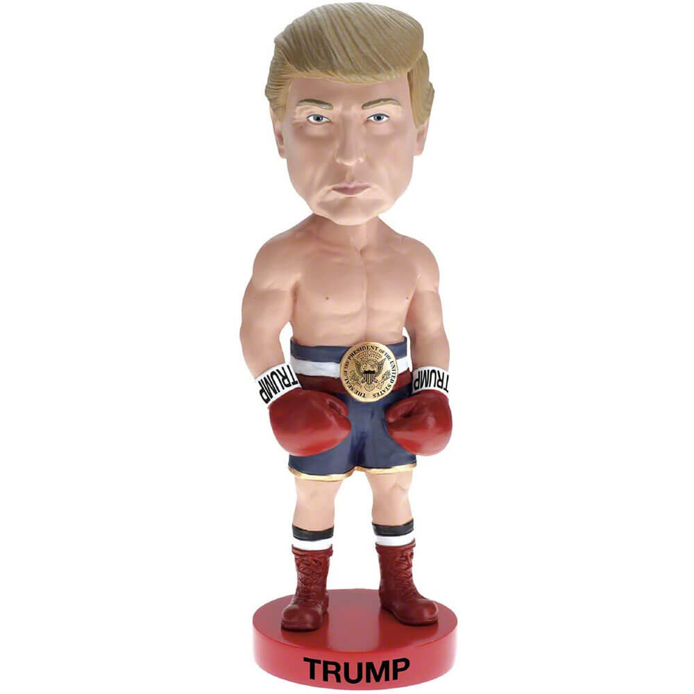 Donald Trump Boxer Bobblehead Figure