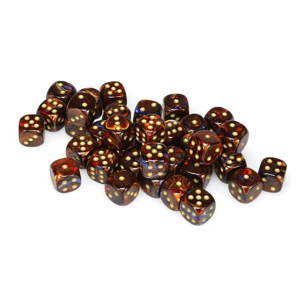 D6 DICE SCARAB 12 mm (36 terninger)