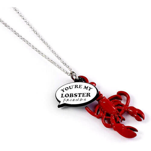 Friends You're My Lobster Charm Necklace