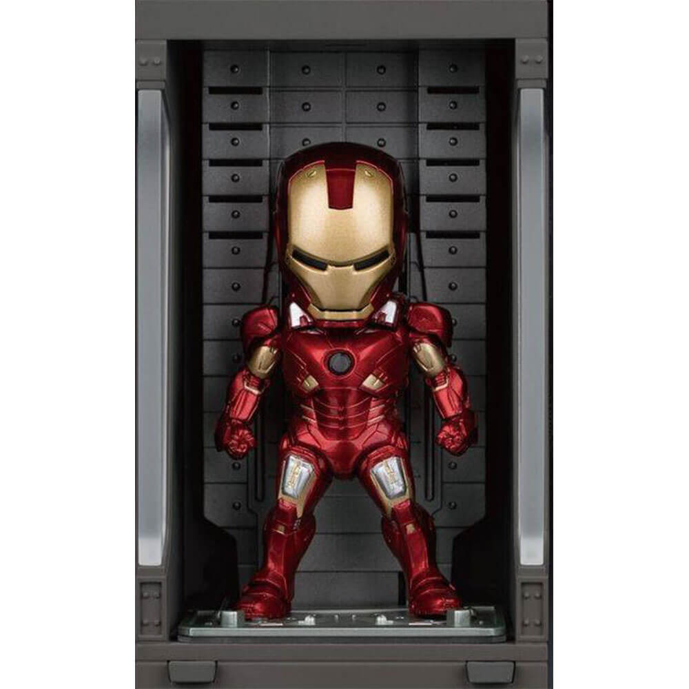 Mini Egg Attack Iron Man med Hall of Armor