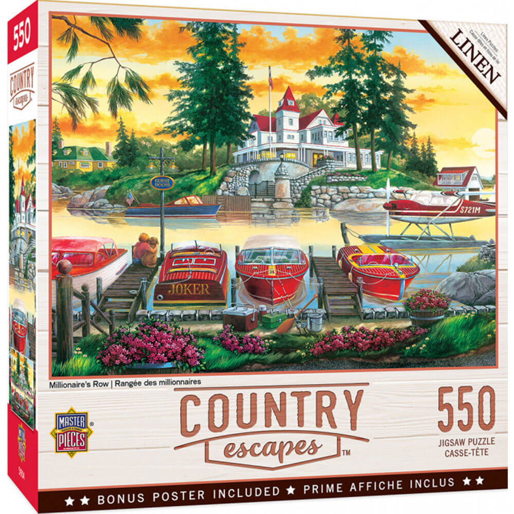 MasterPieces Country Escapes 550-teiliges Puzzle