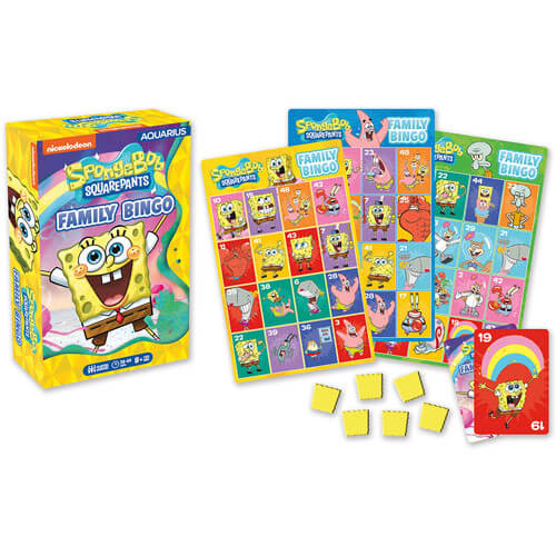 Spongebob Squarepants Family Bingo Game