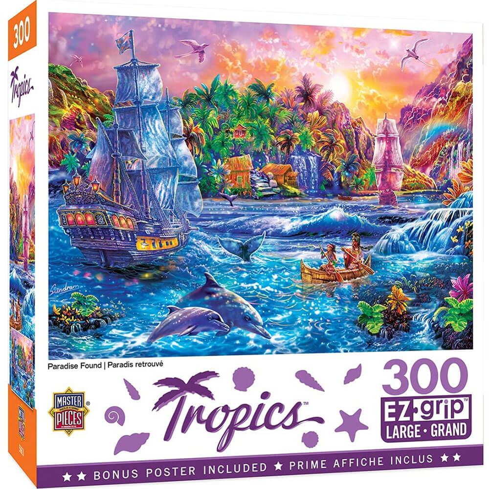 Masterpieces ezgrip tropics 300 pc puzzel