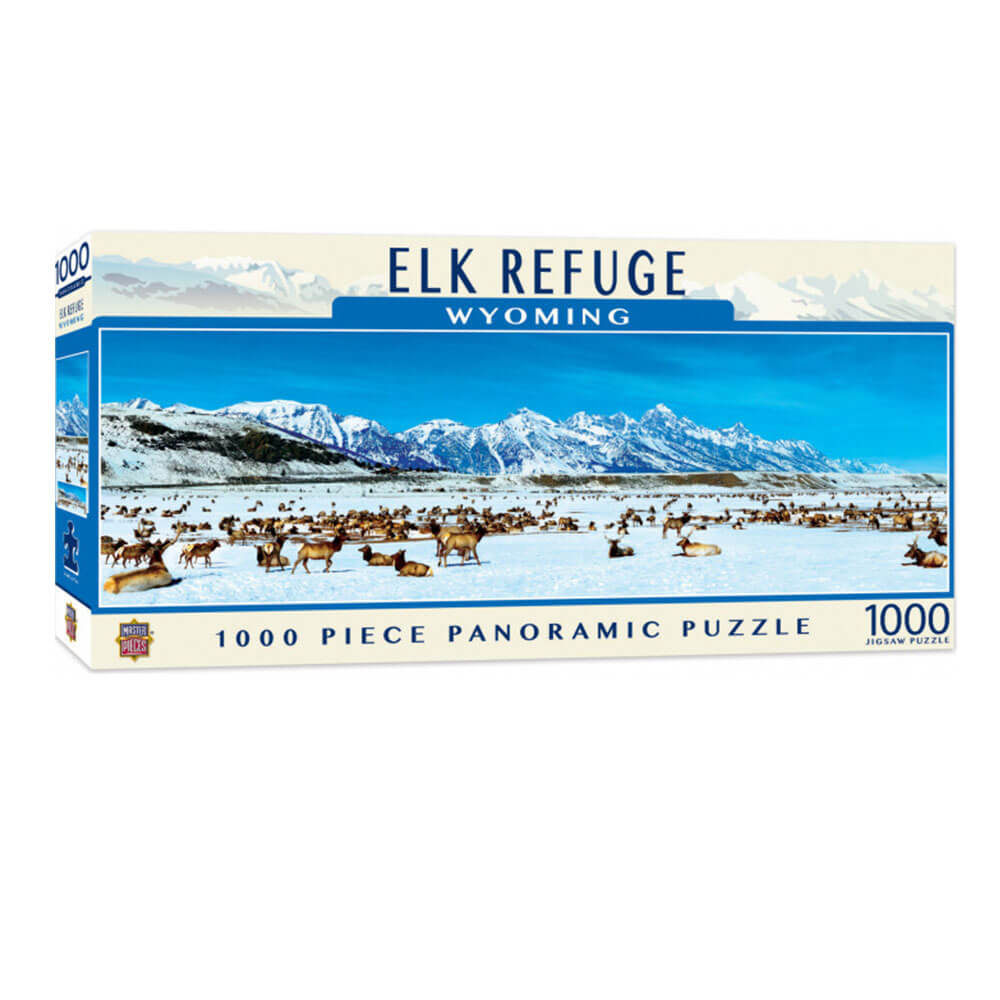 Arcydzieła panoramiczne Wyoming 1000pc Puzzle