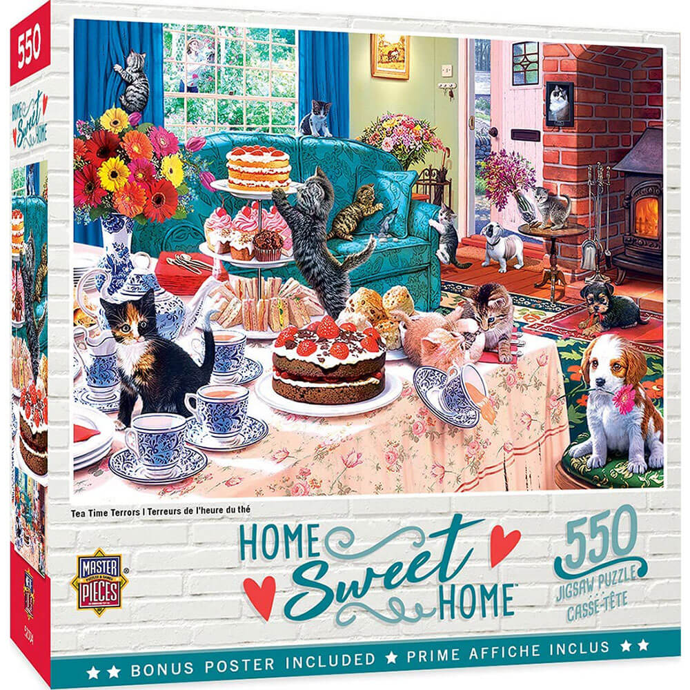 Arcydzieła domowe słodkie domowe puzzle 550pc