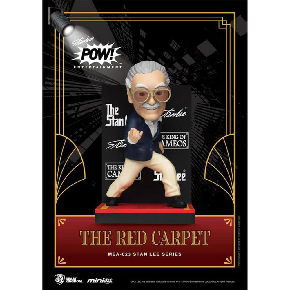 Mini Figura de ação de ataque de ovo Stan lee