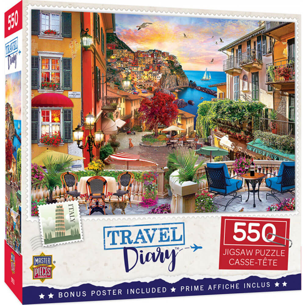 Arcydzieła Puzzle podróży 550pc