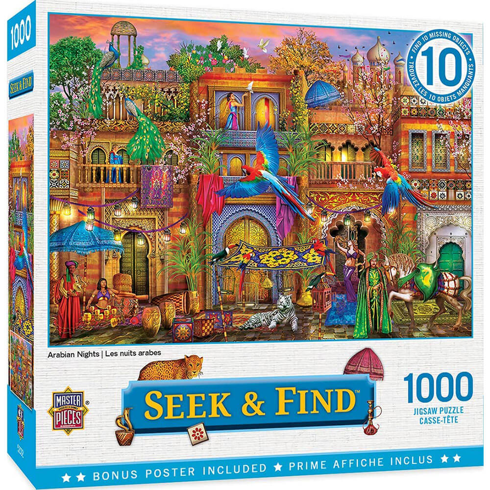 Masterpieces zoeken en vinden 1000 pc puzzel