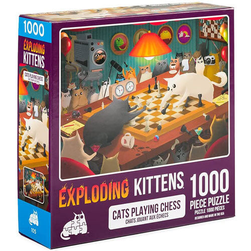 Exploding Kittens Cats 1000pcs Puzzle