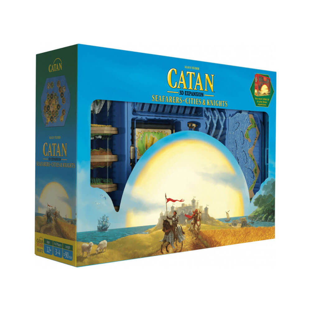 Catan 3D Seafarers & Cities & Knights Expansion Game