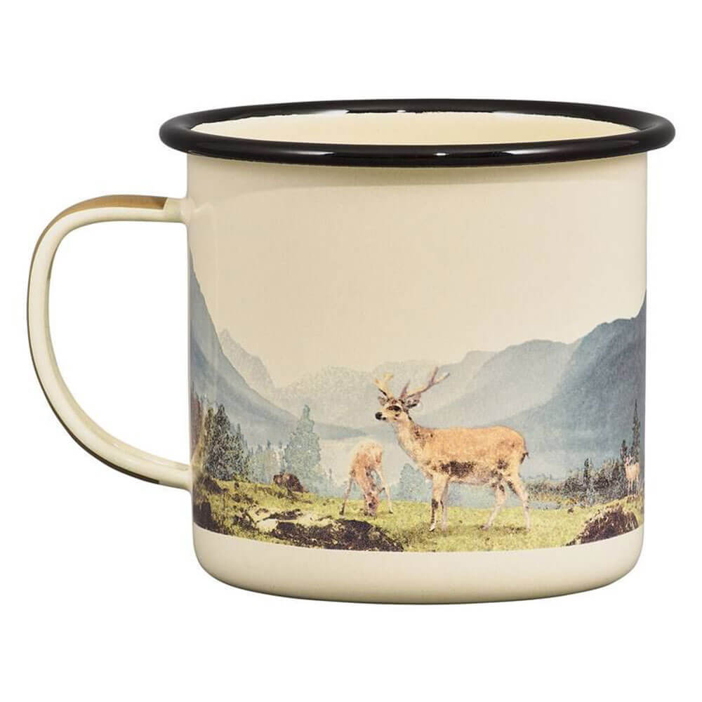 Gentlemen's Hardware Great Outdoors Enamel Mug (Deer 500mL)