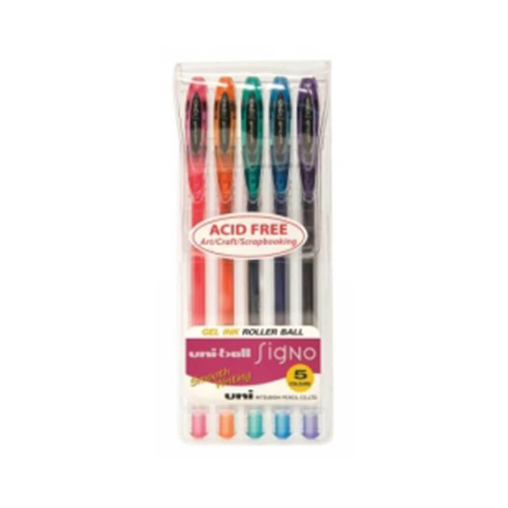 Uni-Ball Signo Fine Gel Pen Assortered Color