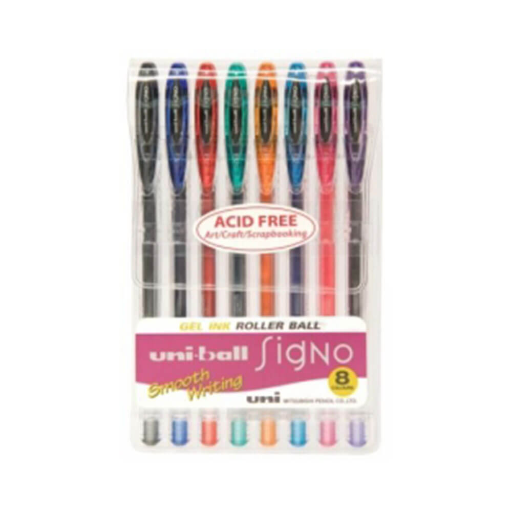 Uni-Ball Signo Fine Gel Pen Assorted Color