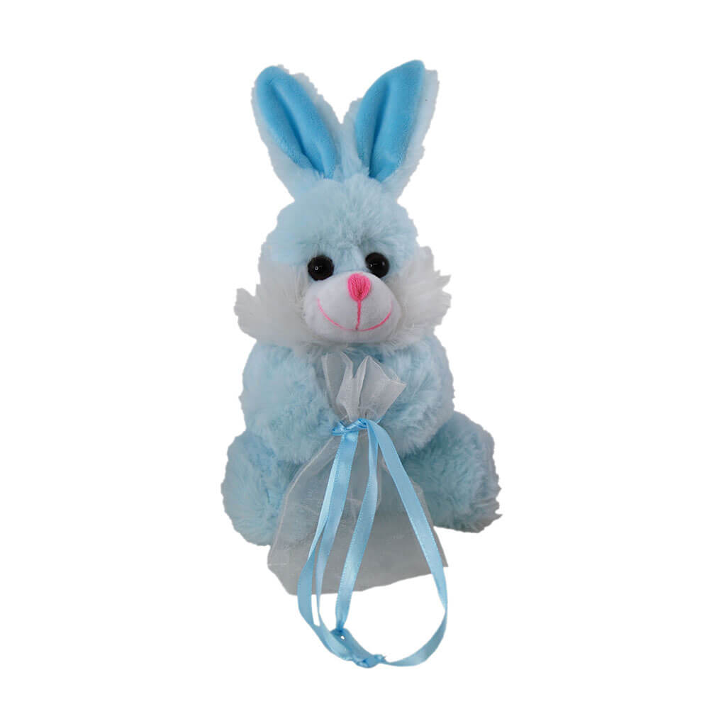 Elka Bunny con bolso de juguete suave 18 cm