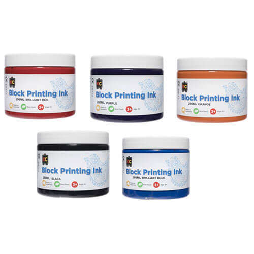 EC Non-Toxic Block Printing Ink 250mL