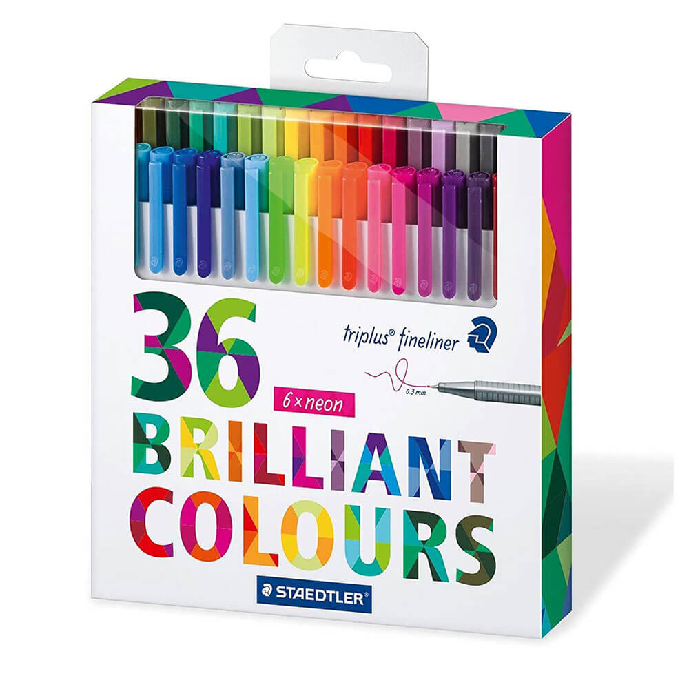 Staedtler Triplus Fineliner Brilliang Colorsペン