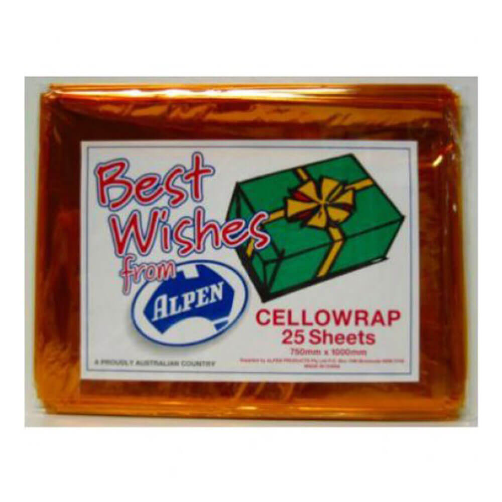 Alpen Cellowrap 75x100cm（25pk）