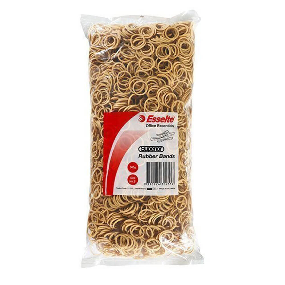 Esselte Rubber Bands 500g taske