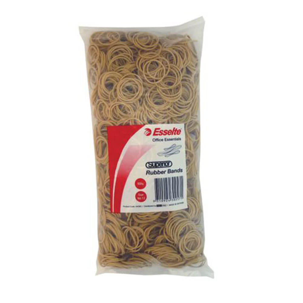 Esselte Rubber Bands 500g Bag