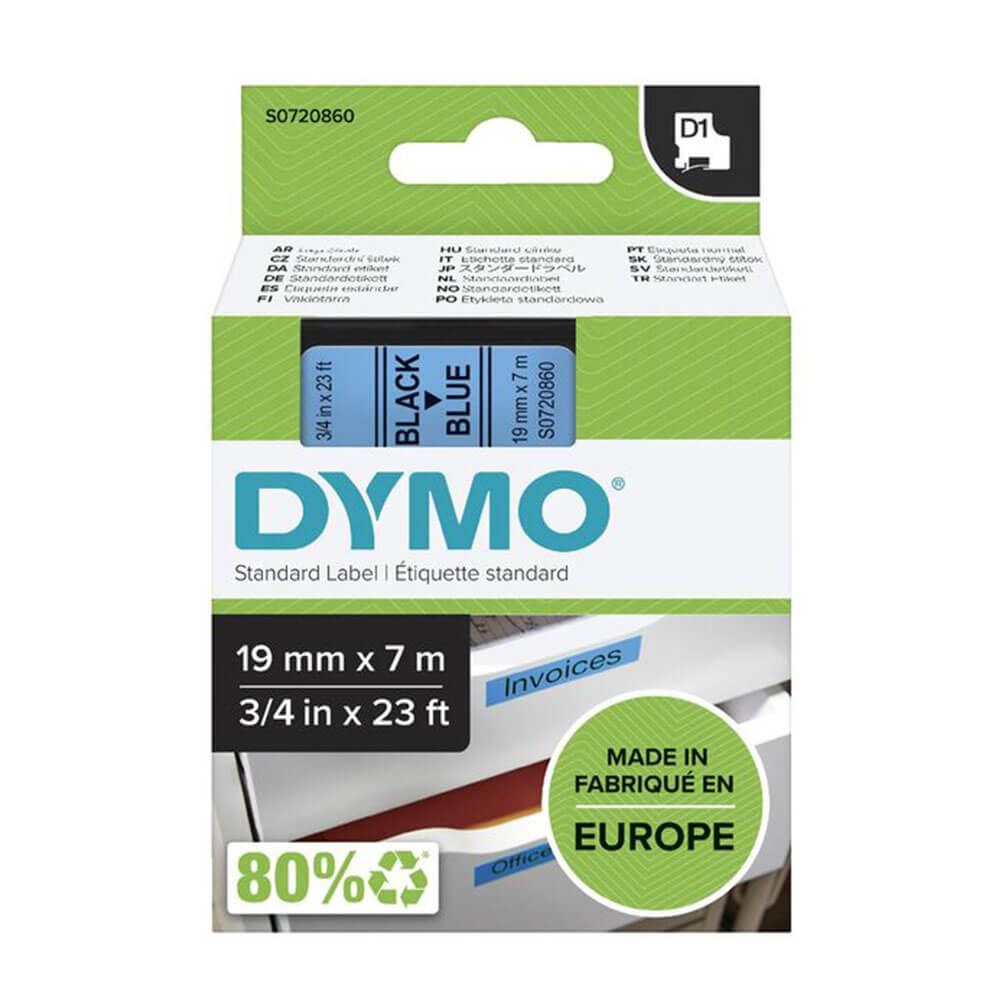 Dymo D1 Etykieta 19 mmx7m