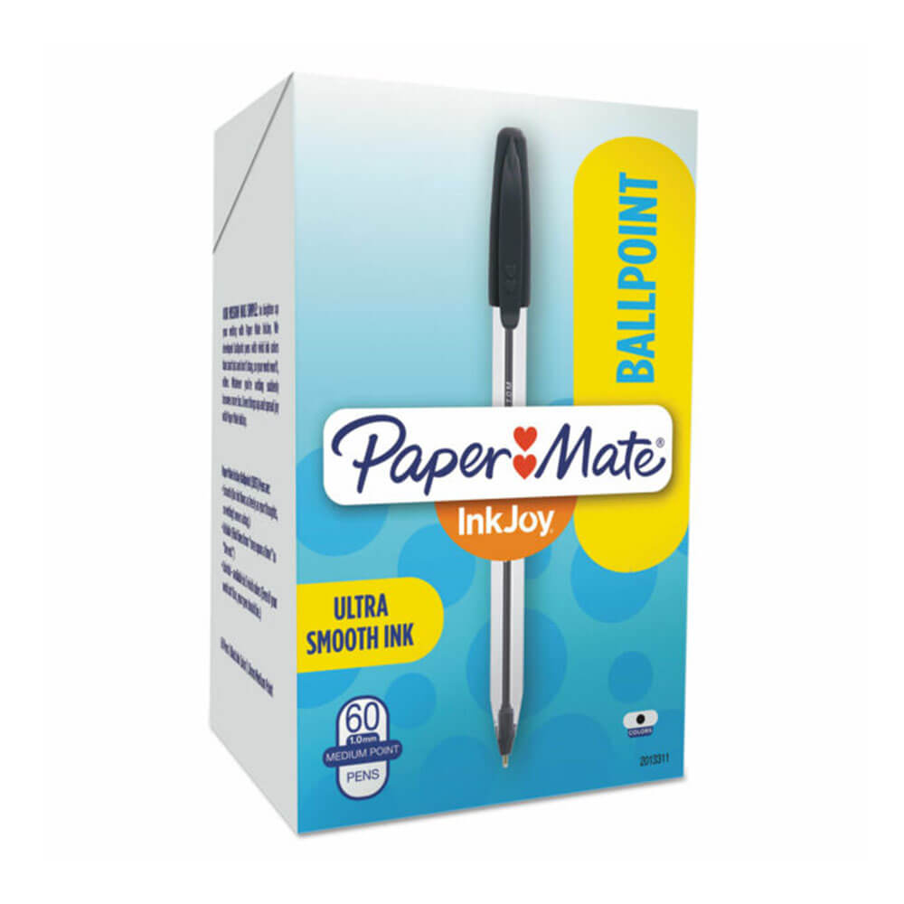 Papermate Inkjoy Medium Point Pen 1.0 mm 60pk