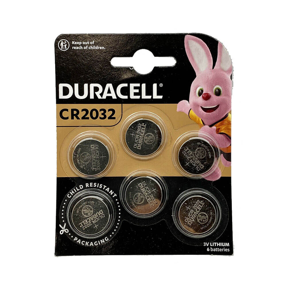 Duracell Lithium-Knopfbatterie mit Kupferoberteil