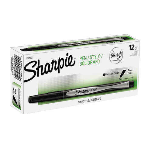 Penna Fineliner Sharpie (12pk)