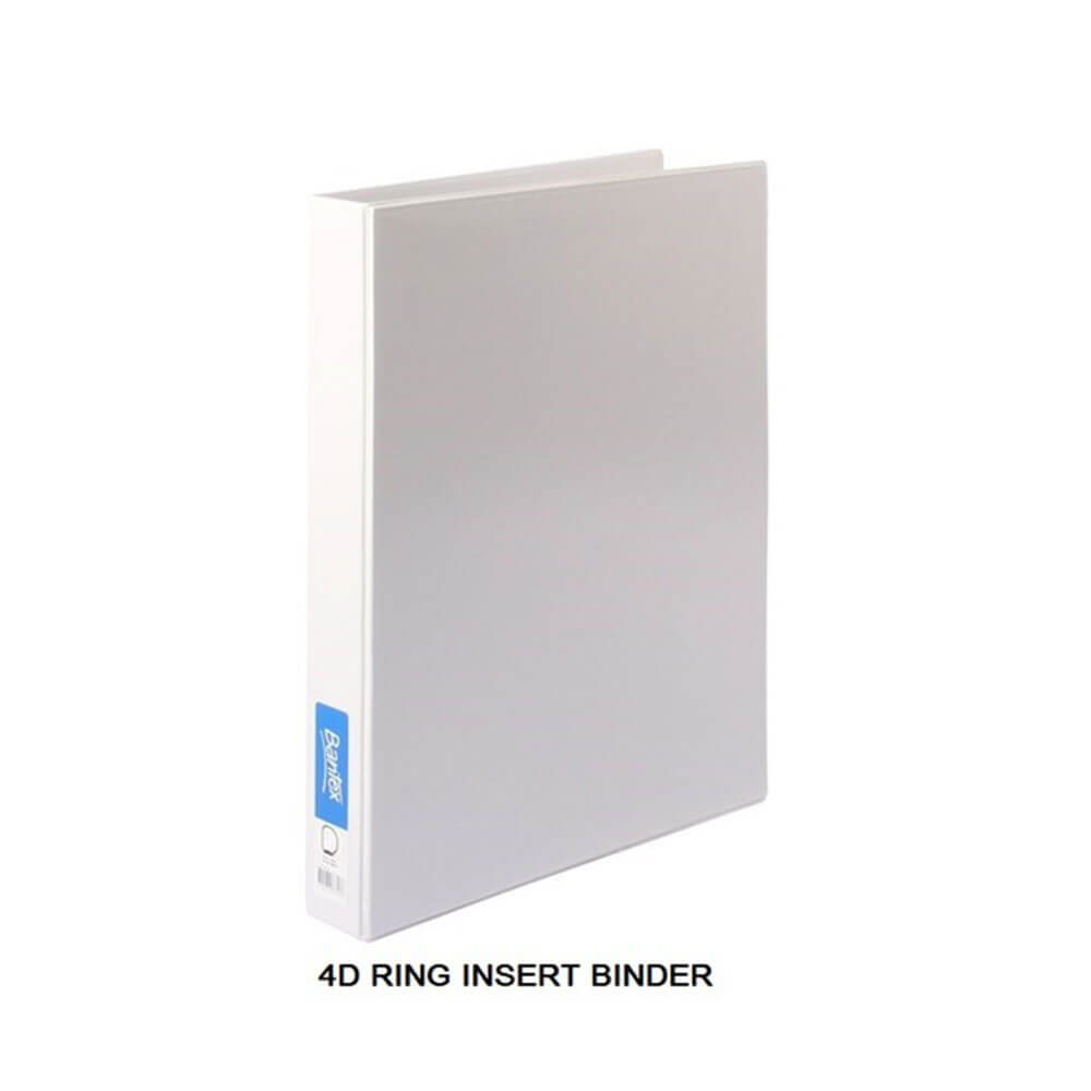 Bantex 4 d-ring insert binder wit 38mm a3