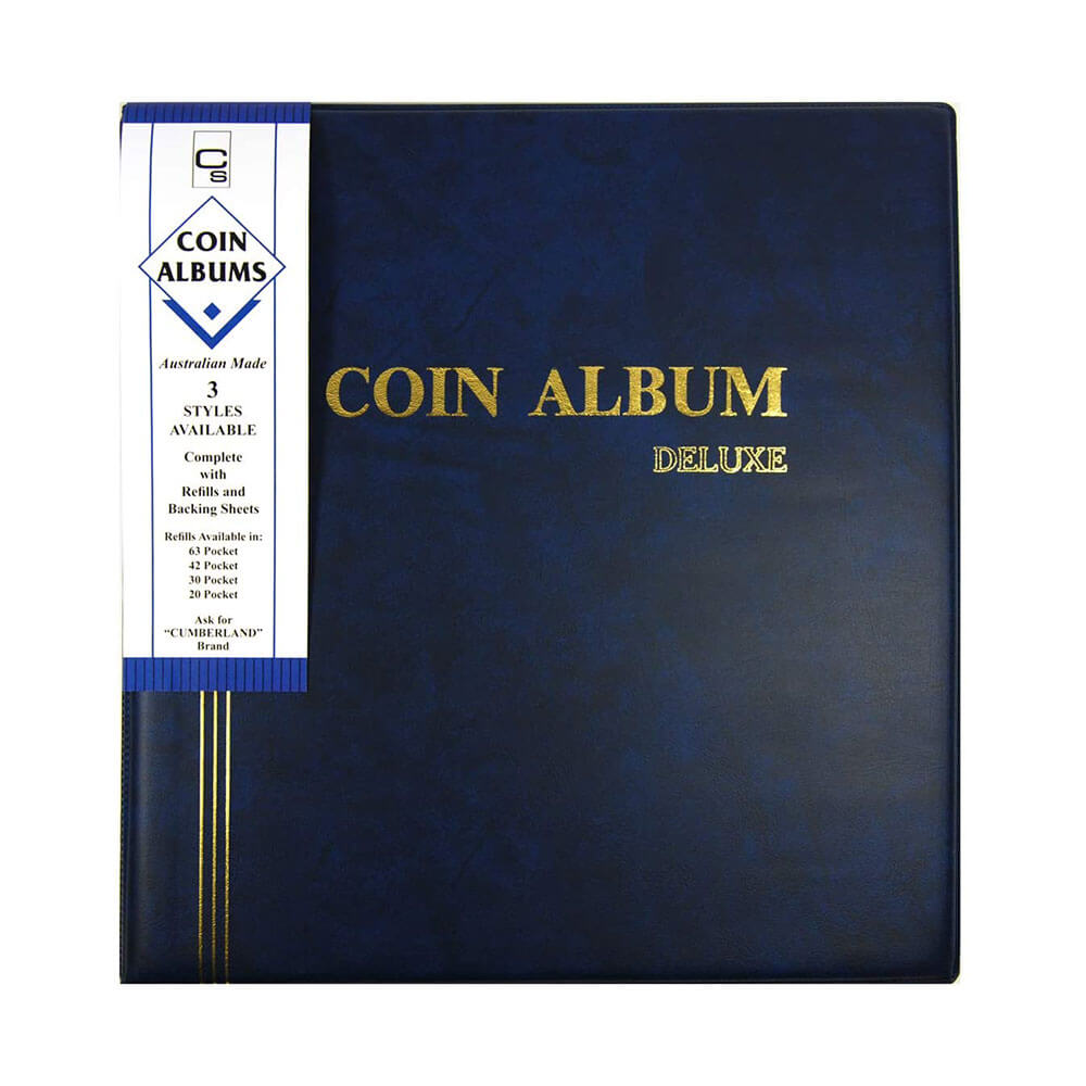 Cumberland PVC Padded Cover Coin Album Refills