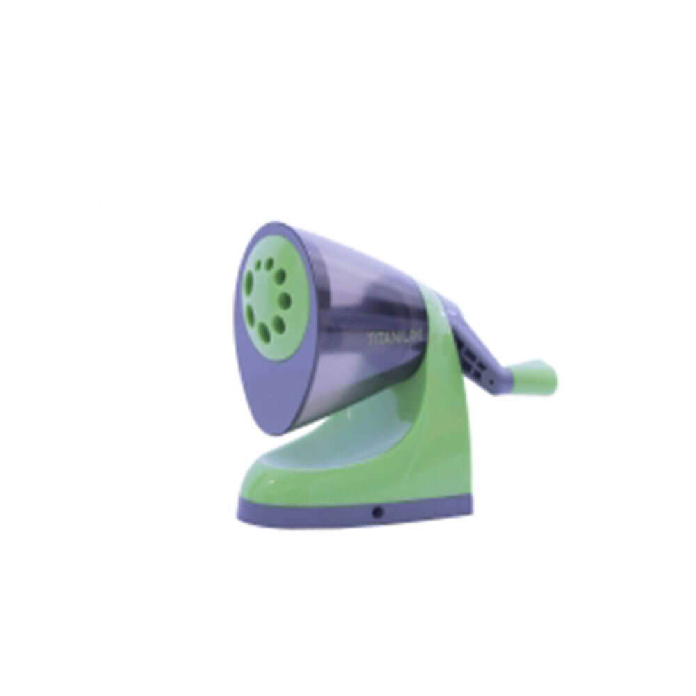 Westcott Eight Hole Manual Pencil Sharpener (Green)