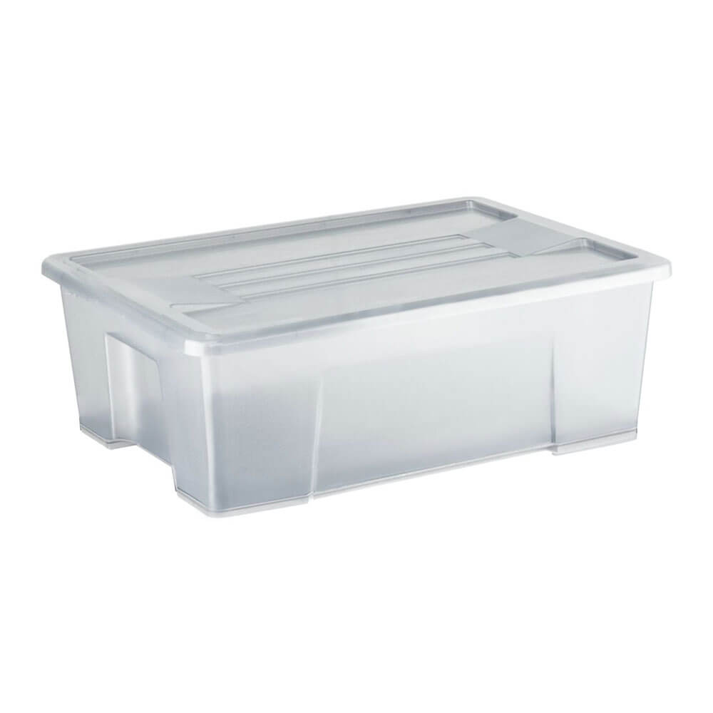 Italplast Storage Box with Lid (Graphite)