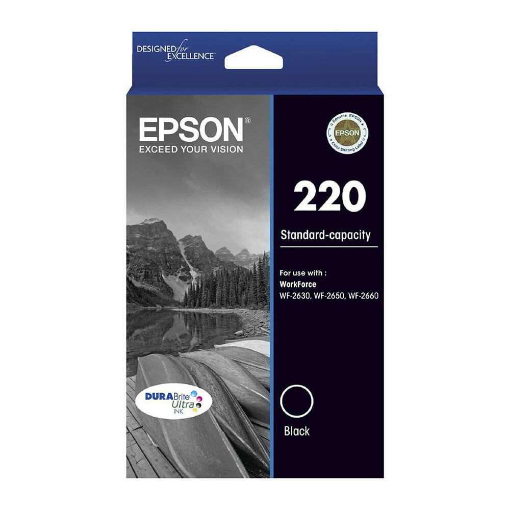 Cartucho de inyección de tinta de capacidad estándar Epson 220