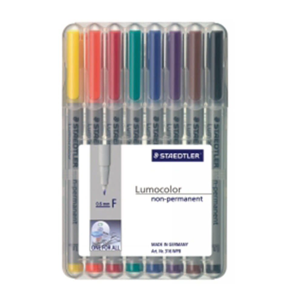 Staedtler Water Soluble Marker Fine Assorted