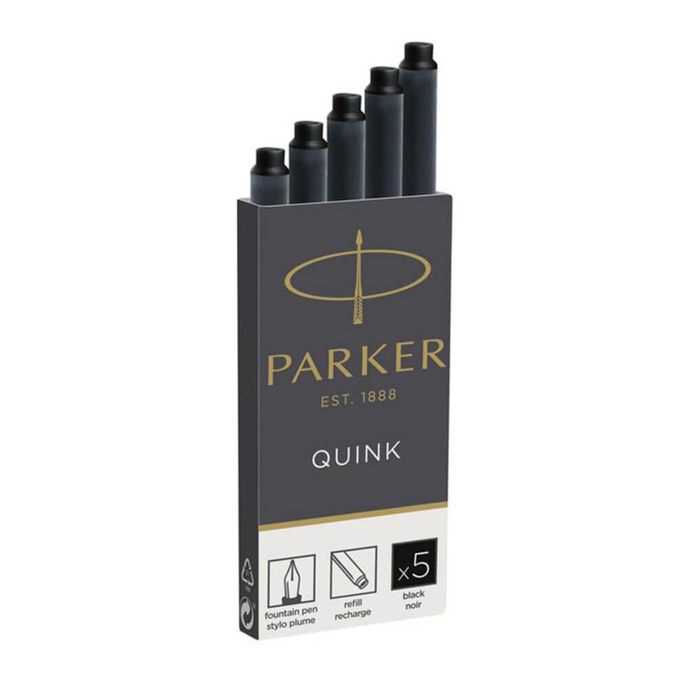 Parker Permanent Ink Case (5pk)