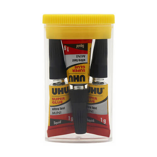 UHU Minis Super Glue (3pcs 1mL)