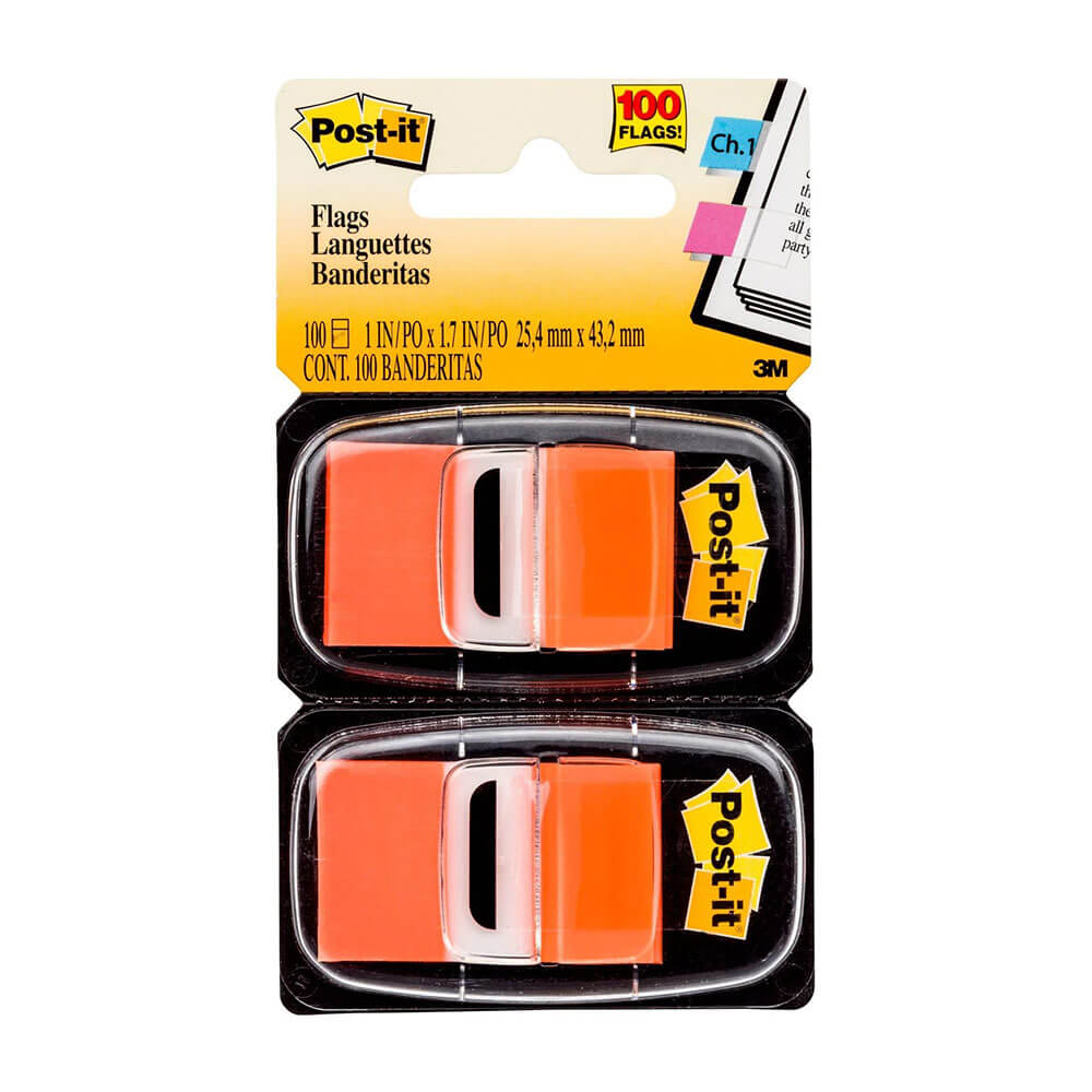 Post-it Twin Pack-flag 100stk