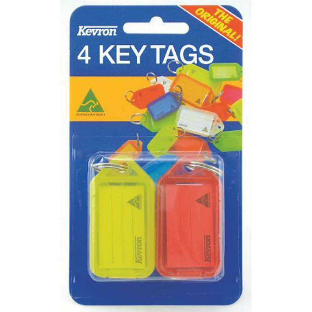 Tagi kluczy kevron 4pk (56x30 mm)